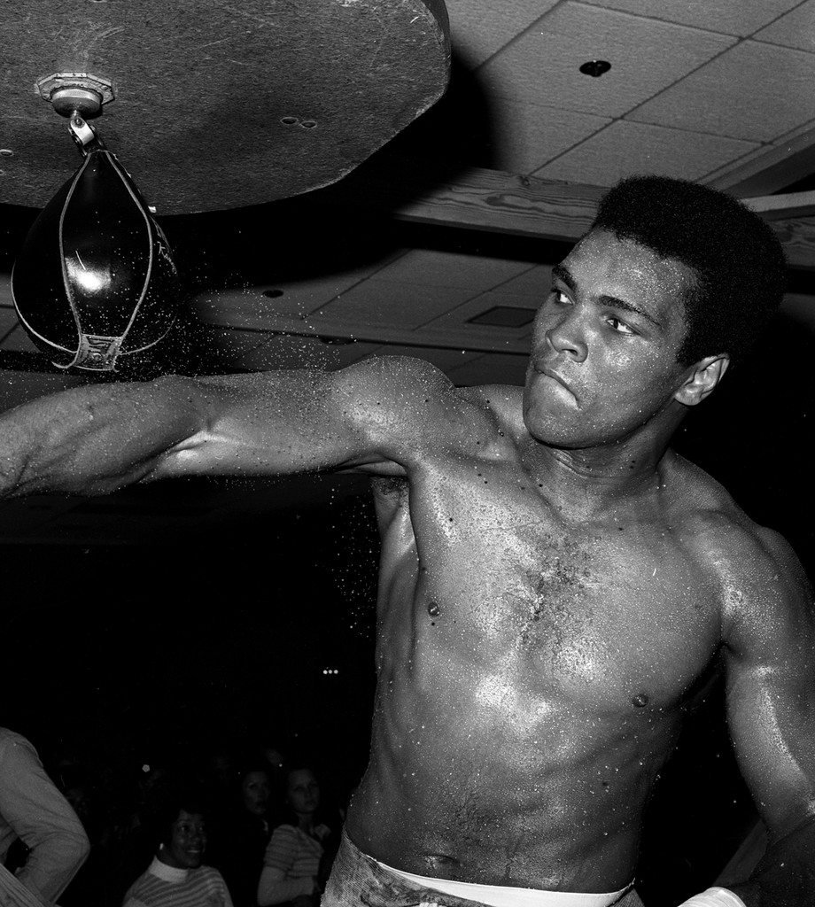 Muhammad Ali Training for the rumble in the jungle