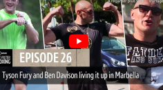 MAN CRUSH : Tyson Fury s’entraîne à Marbella <3