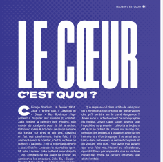 LE CŒUR C’EST QUOI ? Proposition de définition non cucul la praline