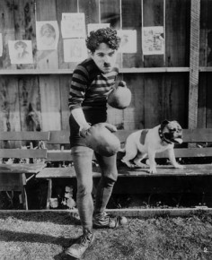 Sur le ring avec Charlie Chaplin