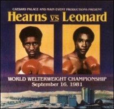 Las Vegas, 16 septembre 1981. Hearns vs. Leonard