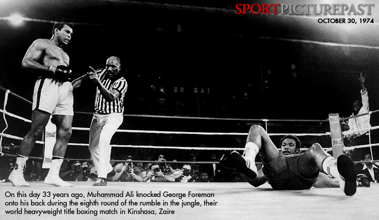 Octobre 1974, Ali s’entraîne au Zaïre