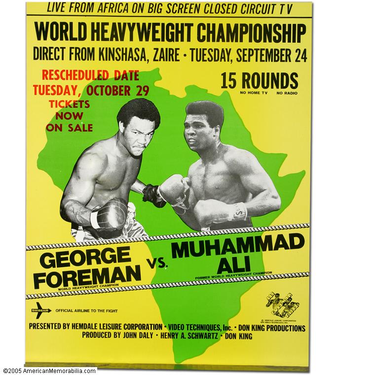 Foreman parle d’Ali et de « Rumble in the Jungle » – 1/3