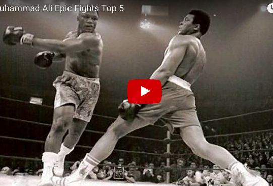 BOUM : les 5 meilleurs combats de Mohamed Ali