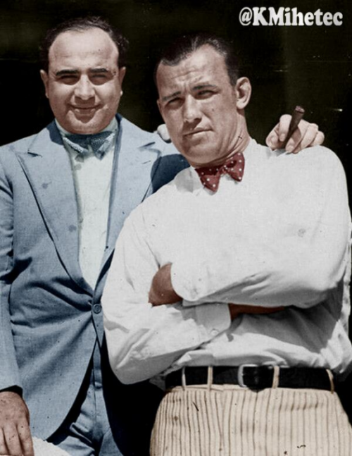 CHIC PIC #23 : AL Capone & Jack Sharkey