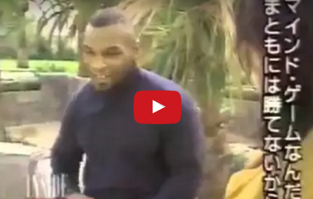 NORMAL : Mike Tyson boxe un tigre