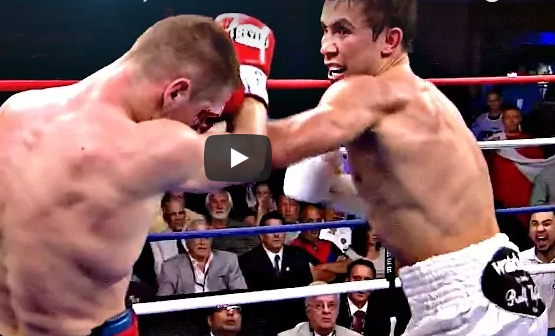 OUILLE OUILLE OUILLE : Golovkin lâche 25 bombes