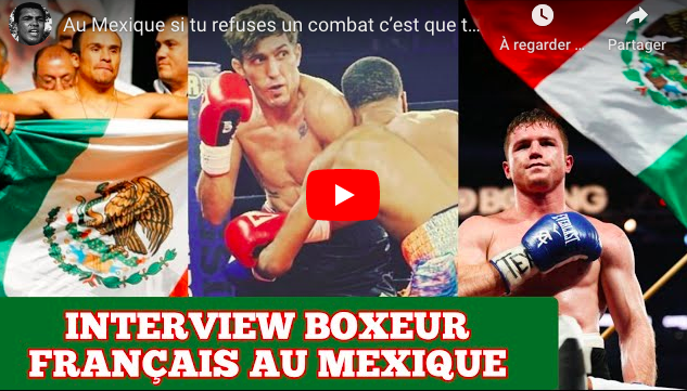 SOMBRERO : Boxe Attitude a retrouve Nathan Benichou au Mexique