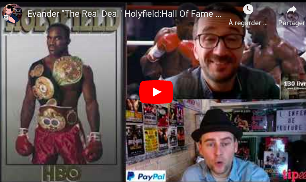 THE REAL DEAL : le Cap’tain Crochet et Antoine de 130 livres racontent Evander Holyfield