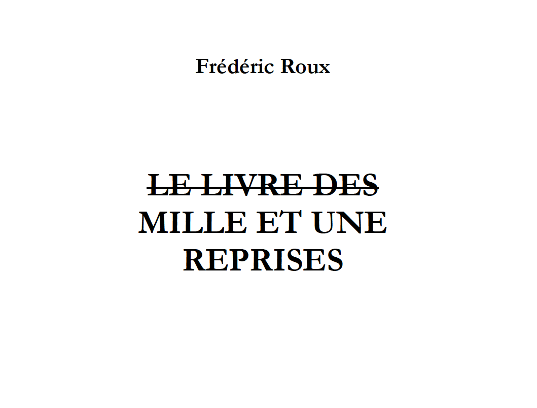 ¡OLÉ! Entretien avec Frédéric Roux, auteur du livre des Mille et une reprises